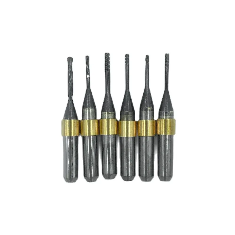 Hot Selling SDM5T Camdent Dental CAD CAM System Titanium Milling Burs with Shank Diameter 6mm