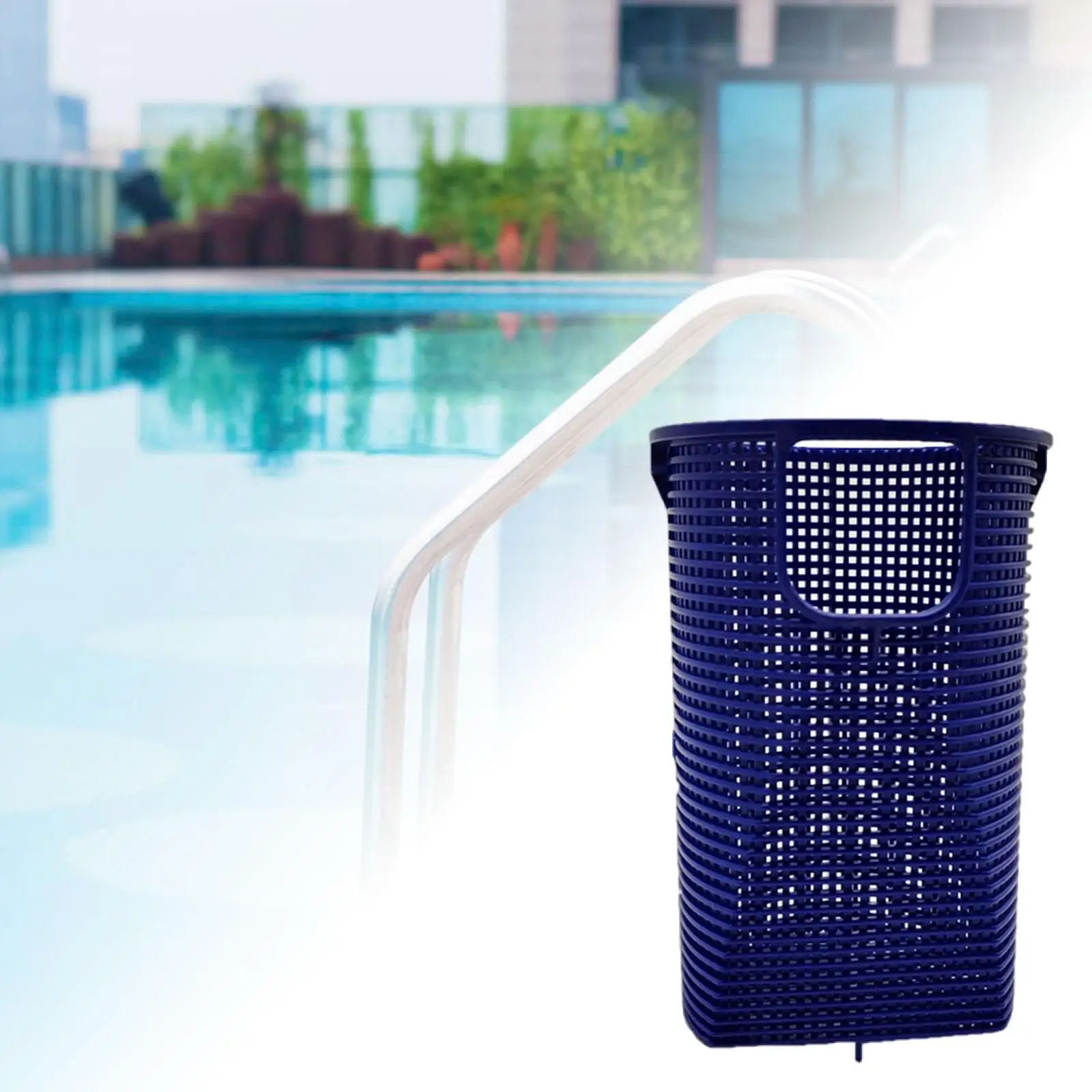 

Pool Strainer Basket Pools Supplies Pool Skimmer Basket for Floating Debris Captures Leaves and Debris Swimming Pool Clean