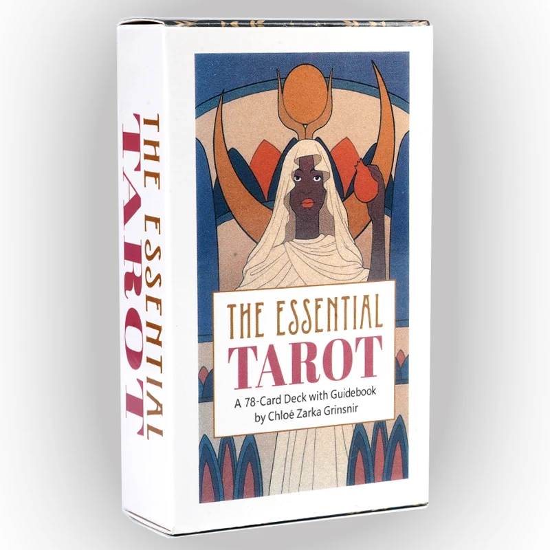 

The Essential Tarot Deck 78 Card Set Chloe Zarka Grinsnir Modern Minimalist Artwork Intuitive Divination Tools Beginners Expert