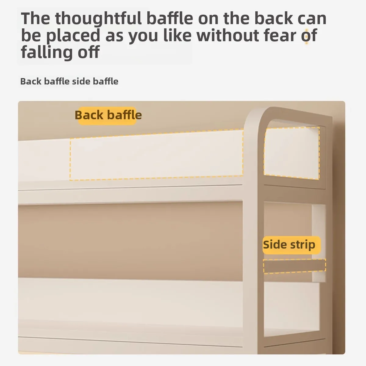 Student Desk Storage Shelf Multi-functional Desktop Multi-layer Finishing Bookshelf Wrought Iron Hole Board 50cm70cm90cm