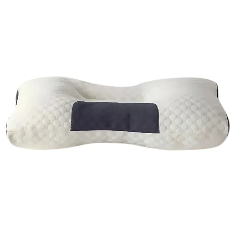 

Supportive Pillow For Cervical Vertebra Improved Help Sleep. Domestic Construction Prevents Collapse Or Deformation-AC08