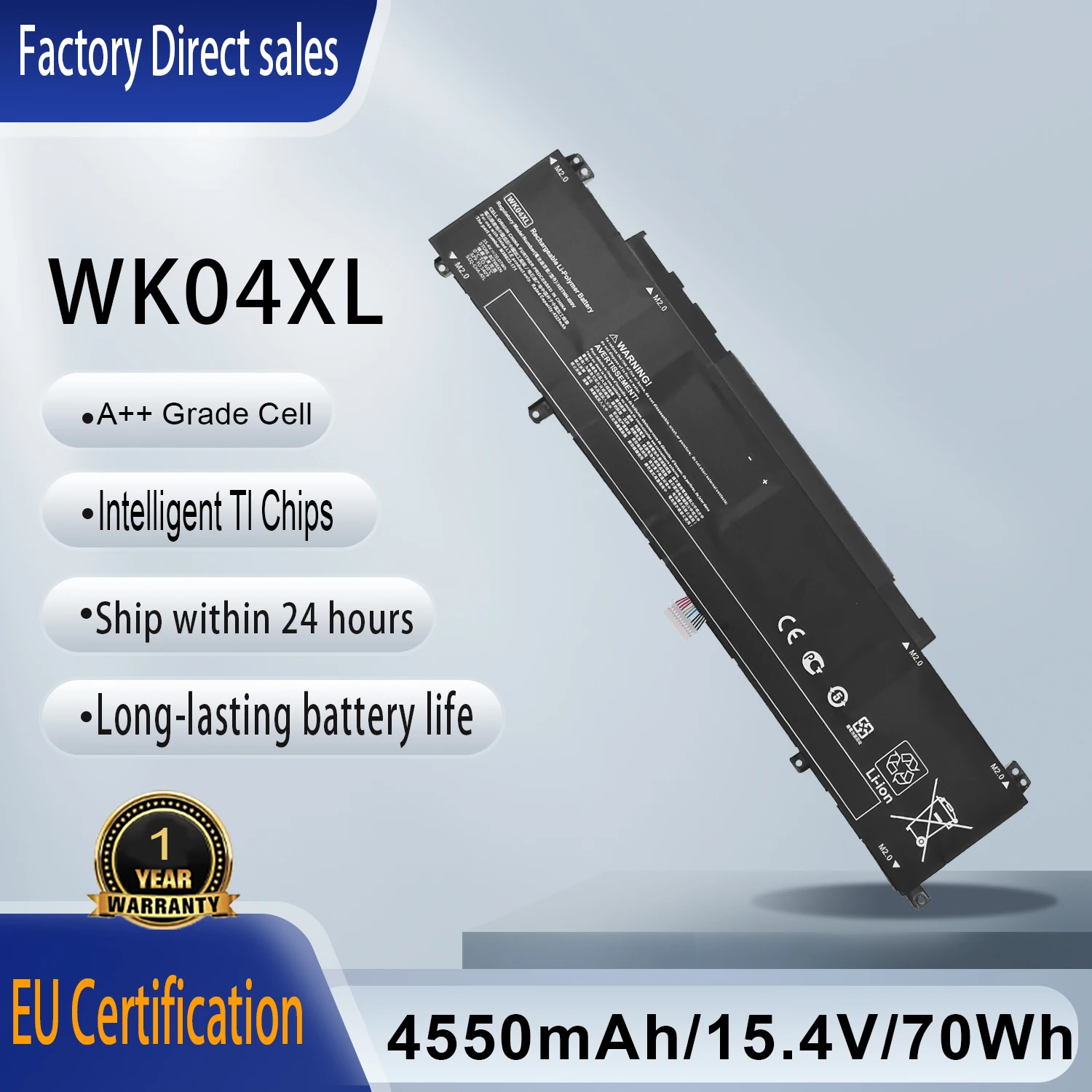 WK04XL Laptop Battery For Hp Victus 16-b 16-c 16-d 16-e Series 16-D0013DX 16-D0001UR 16-D1113TX 16-E0029UR 16-E0194NW HSTNN-OB2C