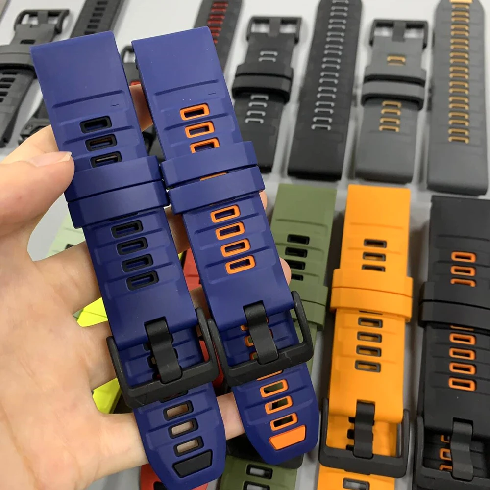 22mm 26mm Schnellverschluss-Armband für Garmin Fenix 8pro 7X 7 6X 6 Pro 5Plus Sportband Tactix/Quatix 8/Instinct 3 Silikon-Armband