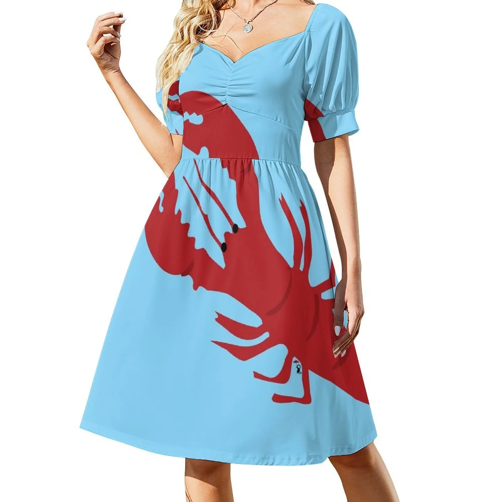 

Lobster Dress Dress woman Evening gown prom dress