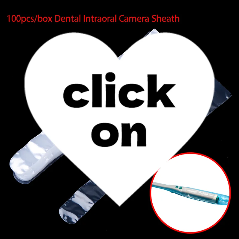 

100Pcs Disposable Handle Protective Cover Sleeve Dental Ultrasonic Scaler Sleeve Bag Dental Products Dentist Material Dust cover