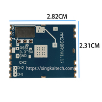 4.9G 5.8G 6.0G VRX Wireless FPV Video Transmission FPV Mapping Open Source Reception Receiving SPI High Sensitivity Replacement