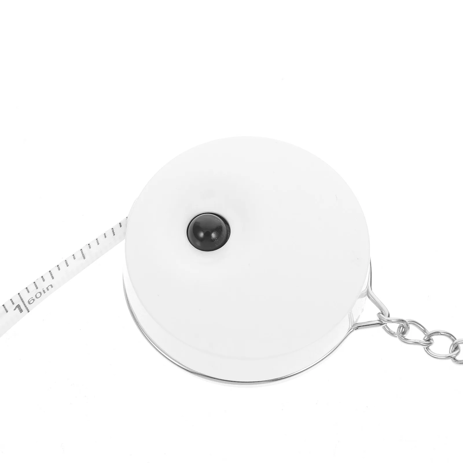 Mini Key Chain Tape Measure Candy Color Soft Retractable Measuring Tape Portable Sewing Body Fabric Measuring Tool