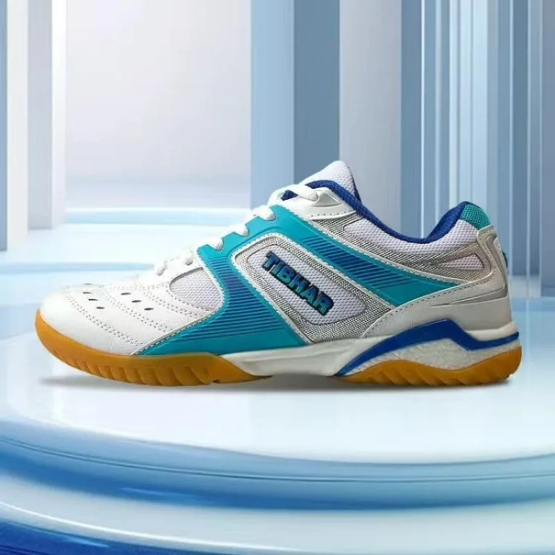 Nieuwe Antislip Schokabsorberende Badmintonschoen Competitie Tennisschoenen Ademende Sportschoenen Mannen Vrouwen Dezelfde Tafeltennisschoenen