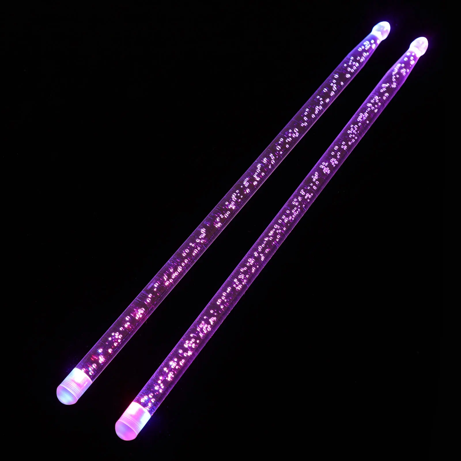 

Luminous Drum Stick Drumsticks Light Percussion Mallets Plastic Acrylic Tambourine Auto Fluorescent Transparent Glow up