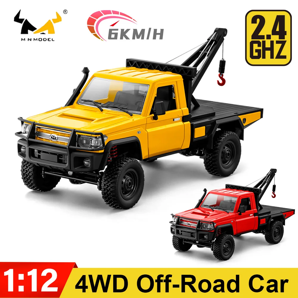 

MN MODEL RC Pickup Car MN82 MN82PRO MN82S MN82T 1/12 Crawler Off-road Vehicle 2.4G 4WD Simulation LC79 Truck For Boys Adult Gif