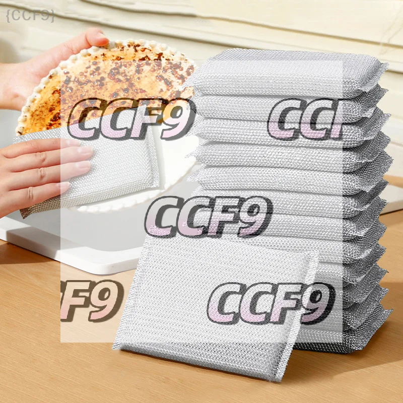 

10-pack Kitchen Dishwashing Sponges & Cloths - Cleaning Pads That Won't Scratch Cookware And Kitchen Surfaces.