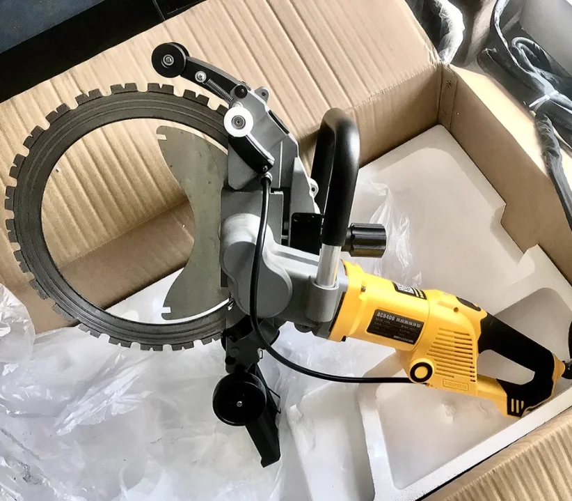 

Iron made circular saw high-power concrete wall cutting machine multifunctional wall opening stone cutting machine