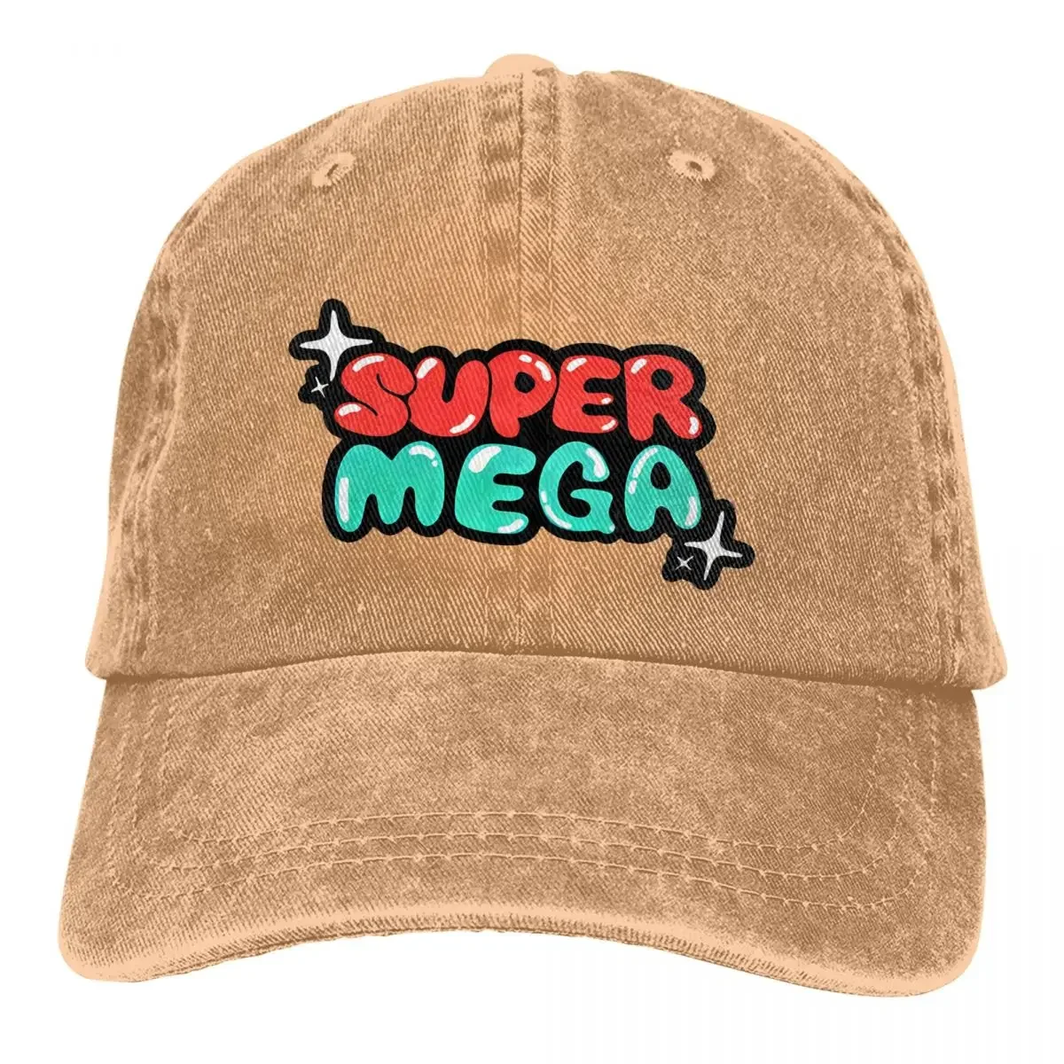 

Animal Multicolor Hat Peaked Women's Cap Super Mega Merch SuperMega Year Anniversary Personalized Visor Protection Hats