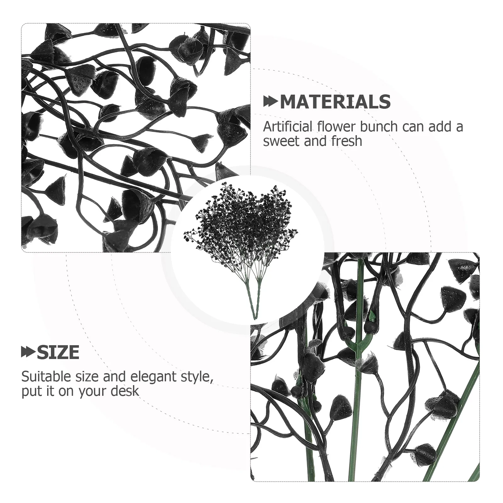 

2Pcs Artificial Flower Decor for Indoors Outdoors Fake Flower for Special Occasions Realistic Artificial Flowers