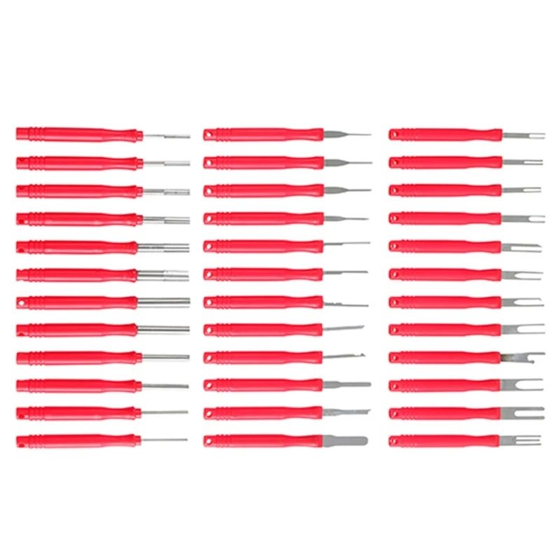 Gereedschapset voor het verwijderen aansluitingen Terminal Pin Extractor Wire ConnectorPin Release Key Tool Extractor Puller