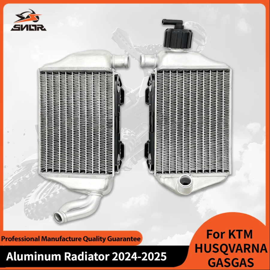 

SNOR New Aluminum Motorcycle Radiator For KTM SX 65 24-25 HUSQVARNA TC 65 2024-2025 GASGAS MC 65 2024-2025 Accessories