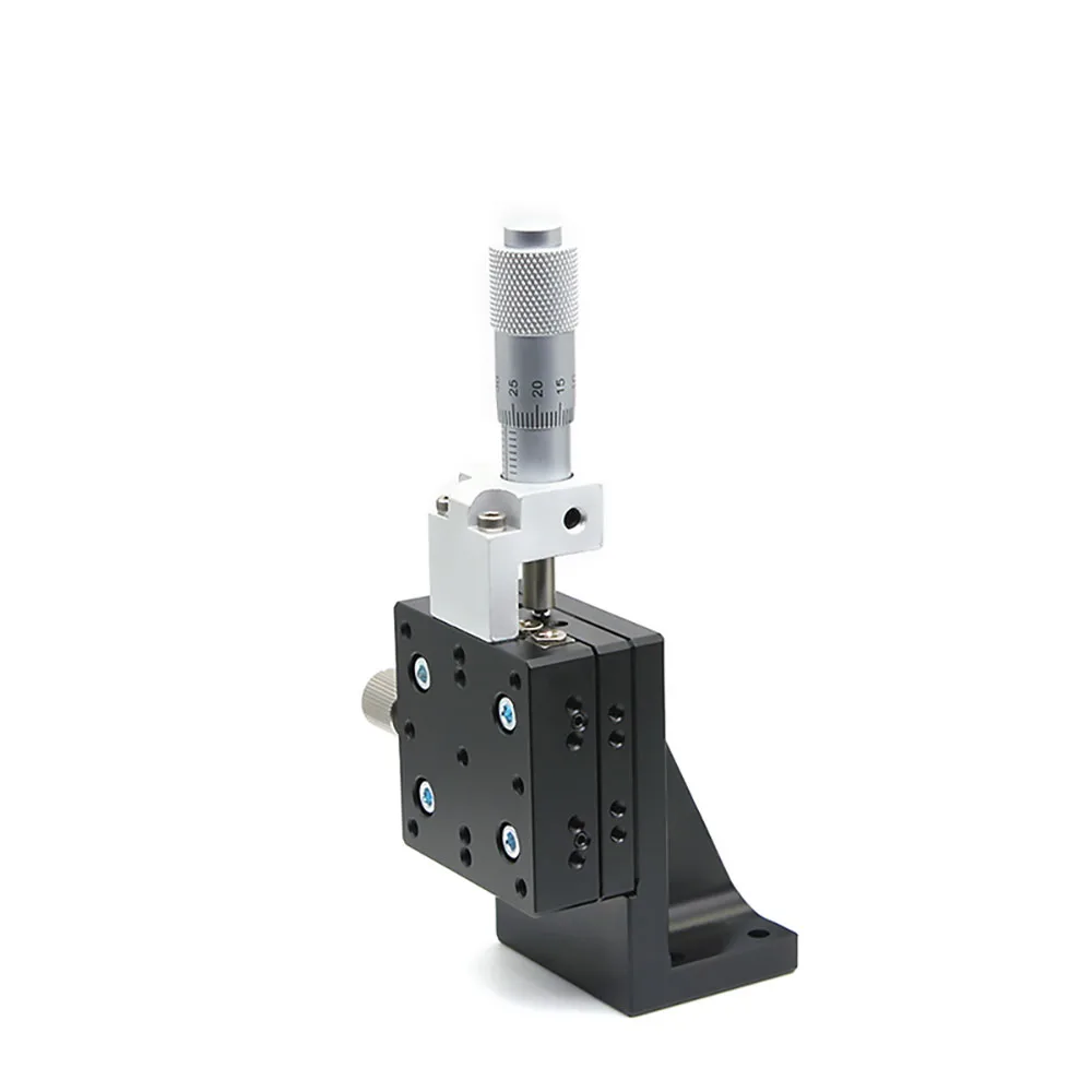 Z Axis LV40/50/60/80/90-C2/L2/R2  Manual Displacement Vertical-lift Fine Tuning Platform Cross Guide Linear Stage Sliding