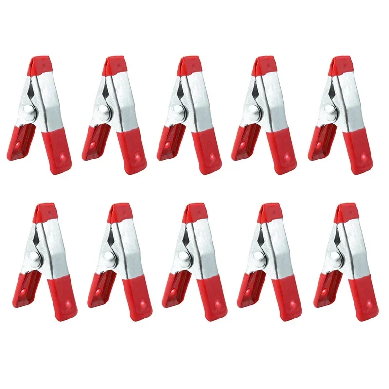 New 10Pcs Metal Spring Clamps 2
