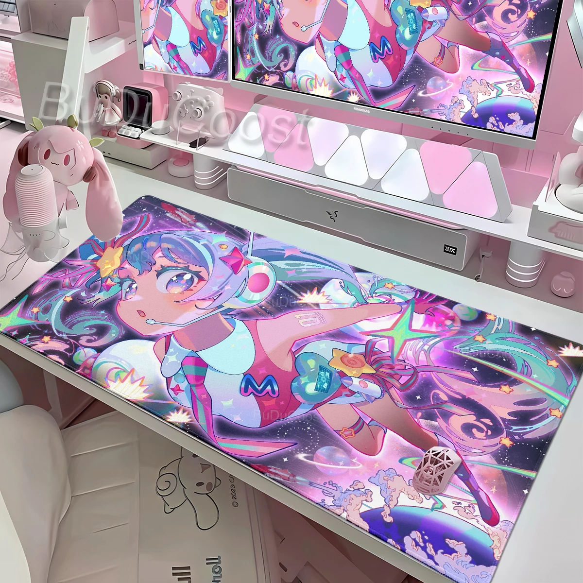 데스크 액세서리 귀여운 애니메이션 마우스 패드 H-Ha - Pc Gaming Hatsune Miku 리뷰 및 가격