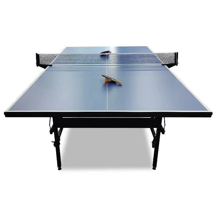 Customized Color Table Tennis Table Price Full Size 9Ft Folding With Wheels Ping-Pong Portable Table Tennnis