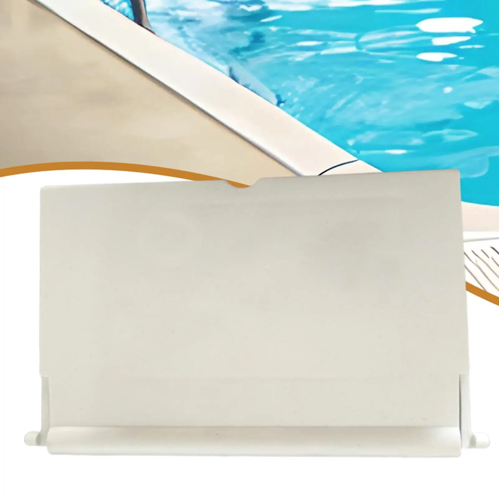 Skimmer Door Weir Flap Weir Gate Replacement with Sponge Precise Replacement Skimmer Door Flap for Pool Skimmer