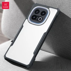 Xundd For VIVO IQOO 13 Case Airbag Shockproof Bumper Shell,Lens Protection,TPU&Acrylic Back Stripe Transparent Anti-fingerprint
