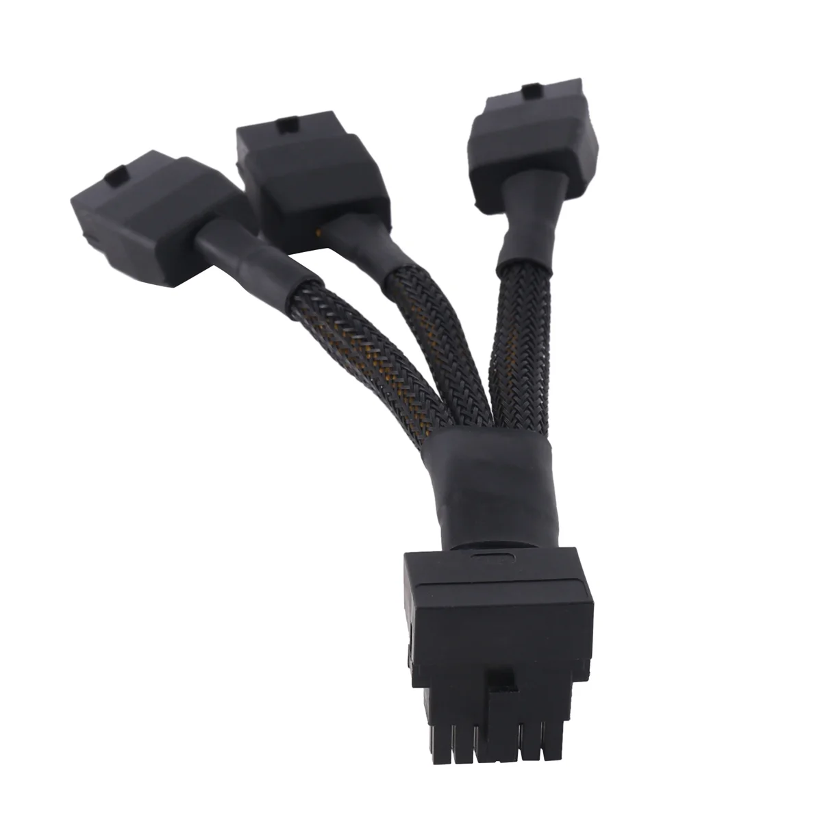 3X8Pin PCI-E to 16Pin (12+4) PCI-E 5.0 12VHPWR Разъем Угловой кабель 90 градусов GPU RTX4090 RTX4080 Series P8X3 TO 16PIN-A