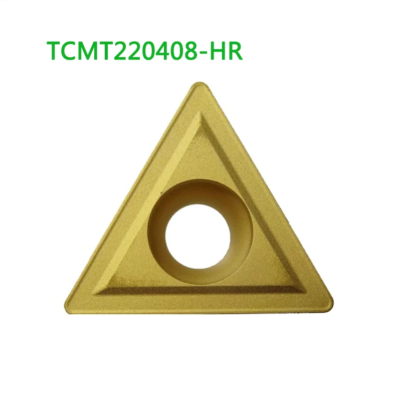 10pcs Carbide Inserts TCMT220408 HR YBC251 YBC252 YBM251 YBD152 YBC351 CNC Lathe External Turning Tool Metal Cutter TCMT Blades