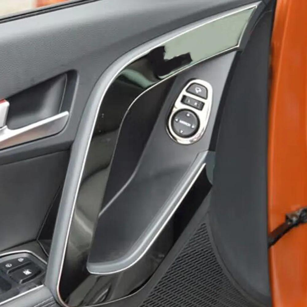 Car Cover Stick Trim Door Inner Handle Bowl Armrest Handrail Frame Panel For Hyundai Creta IX25 2014 2015 2016 2017 2018 2019
