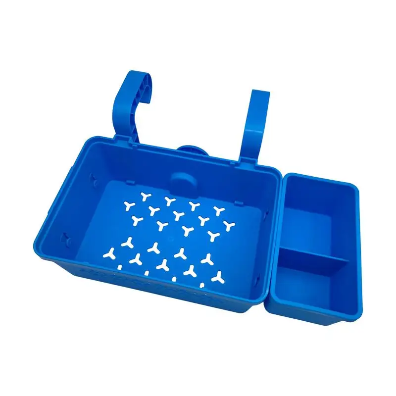 Poolside Storage Basket Tray Swimming Pool Hang Toy Basket Swimming Pool Above Pool Storage Basket Portable Poolside Storage