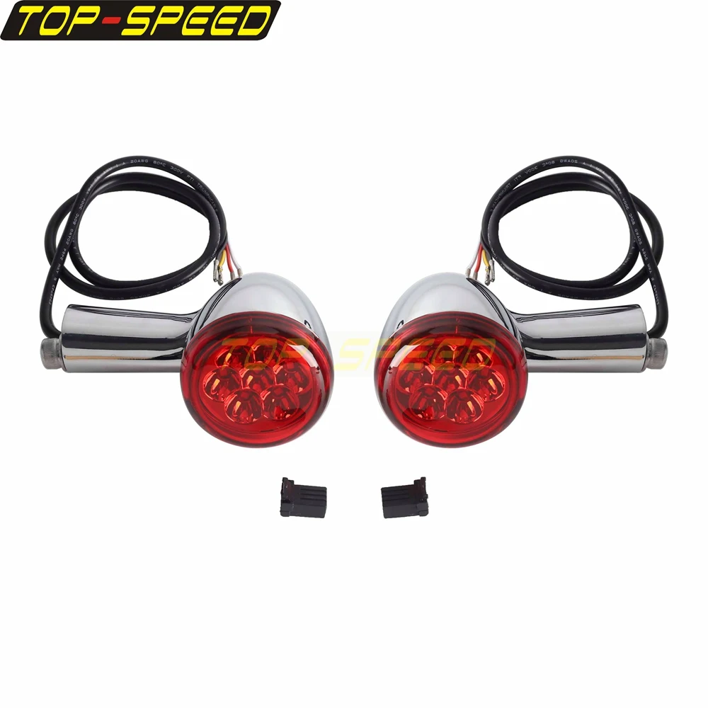 LED Motorcycle Running Lamp Turn Signal Light Brake Lights For Harley Sportster XL 1200S 1200NS 1200CA 1200T 1200C 1200N 92-22