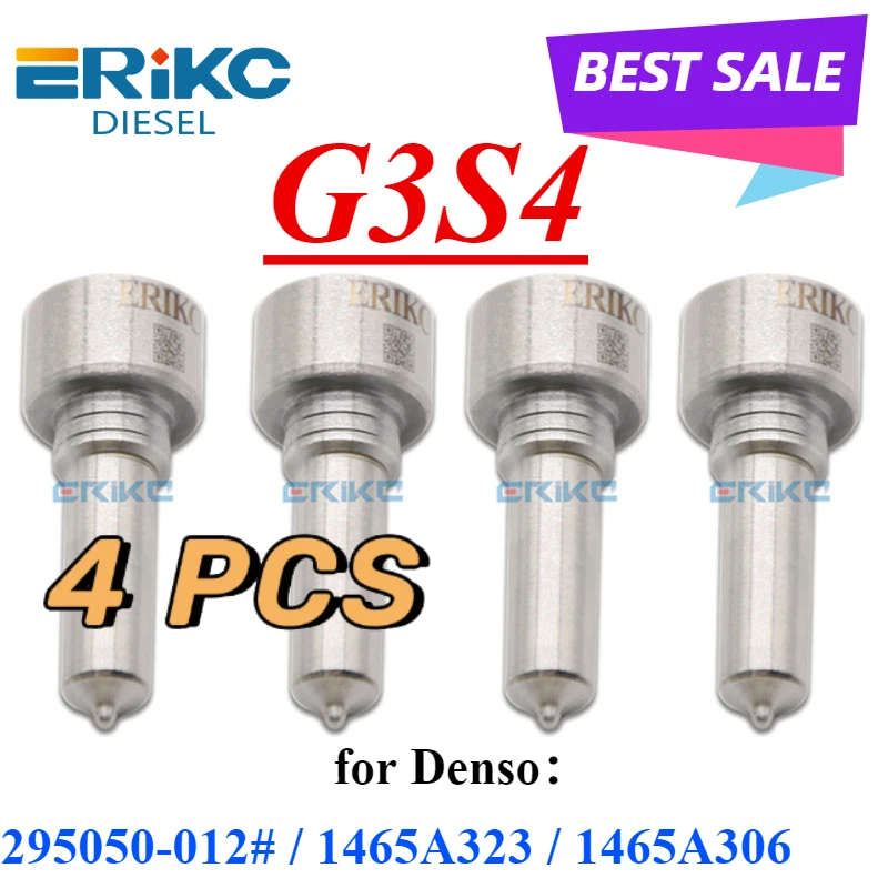 4PC 1465A323 295050-0120 Injector Nozzle G3S4 Engine Spray G3 Series g3s4 For Denso 295050-0121