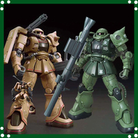 GAOGAO HG 1/144 GTO 019 MS-06CK ZAKU HALF CANNON Assembly Model Kit anime Action Figures Robot Plastic Model Collection Gifts