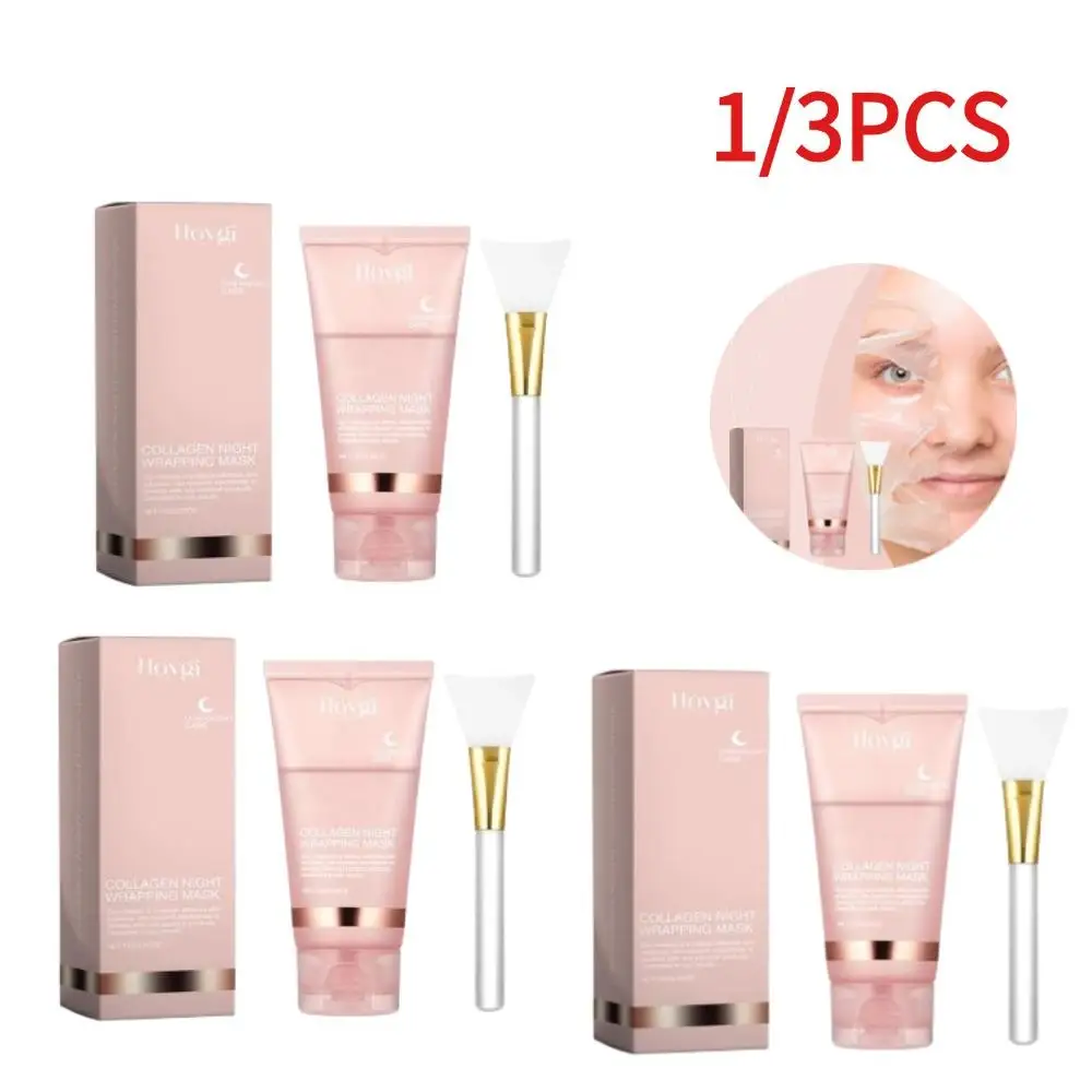 

1/3PCS Collagen Tear-Off Mask Moisturizing Anti-wrinkle Brightening Skin Fade Wrinkles Deep Hydration Skin Conditioning Makeup