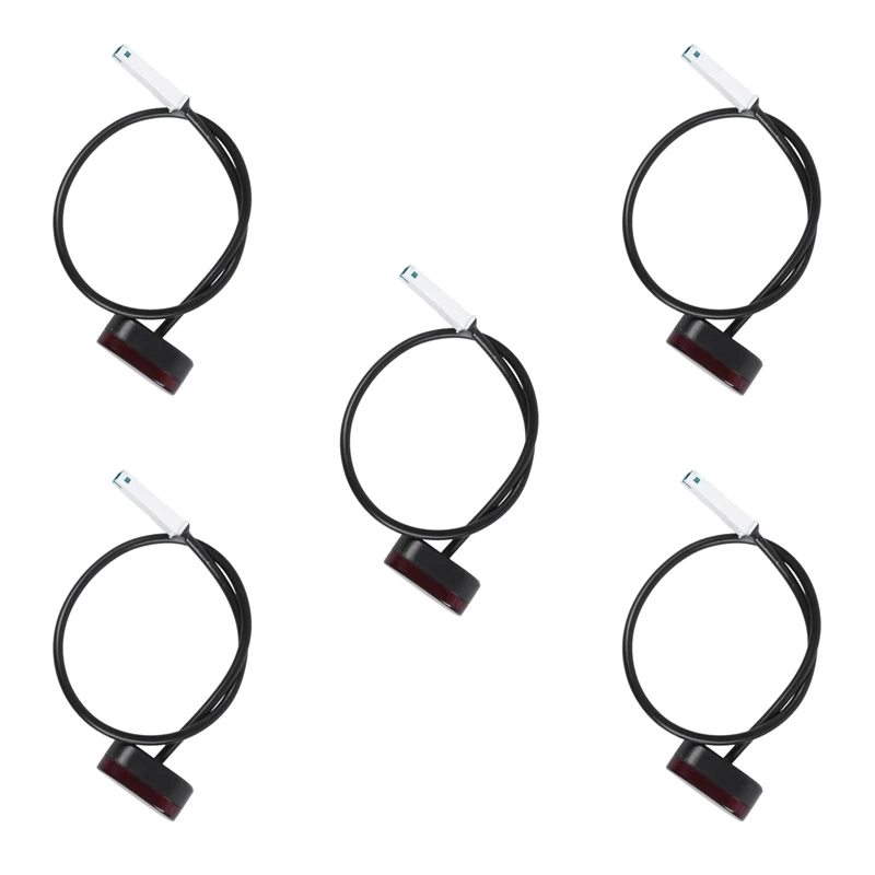 5X fanale posteriore fanale posteriore luci freno con linea per Xiaomi Mijia M365 M187 Scooter elettrico