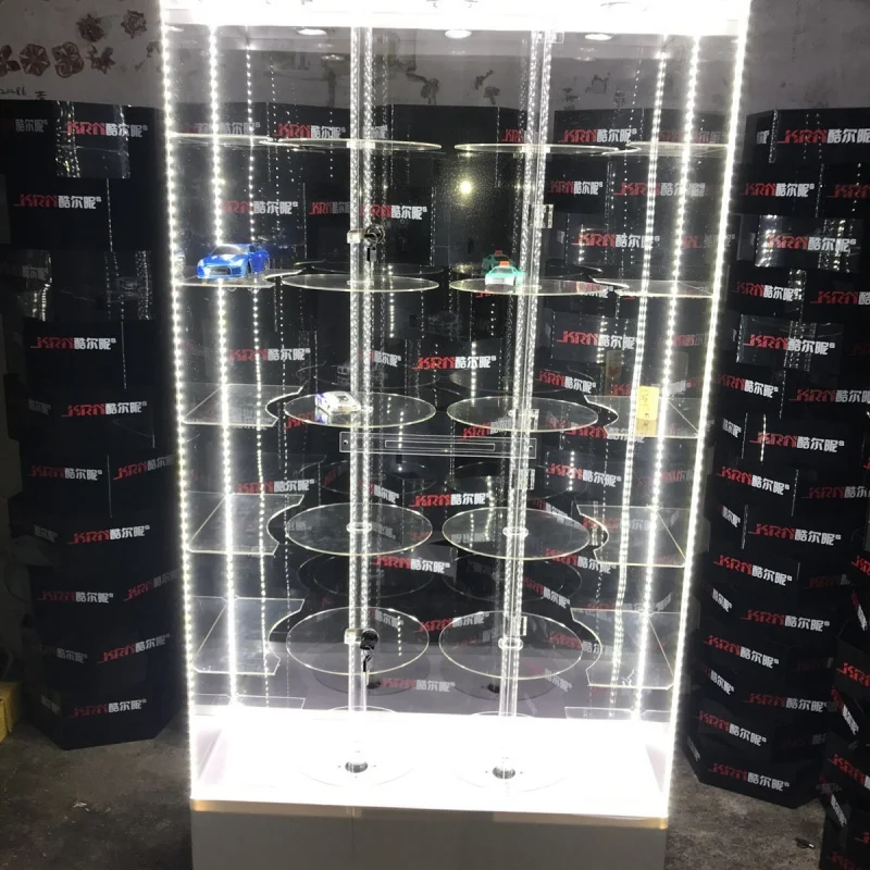 Armário de exposição de acrílico personalizado