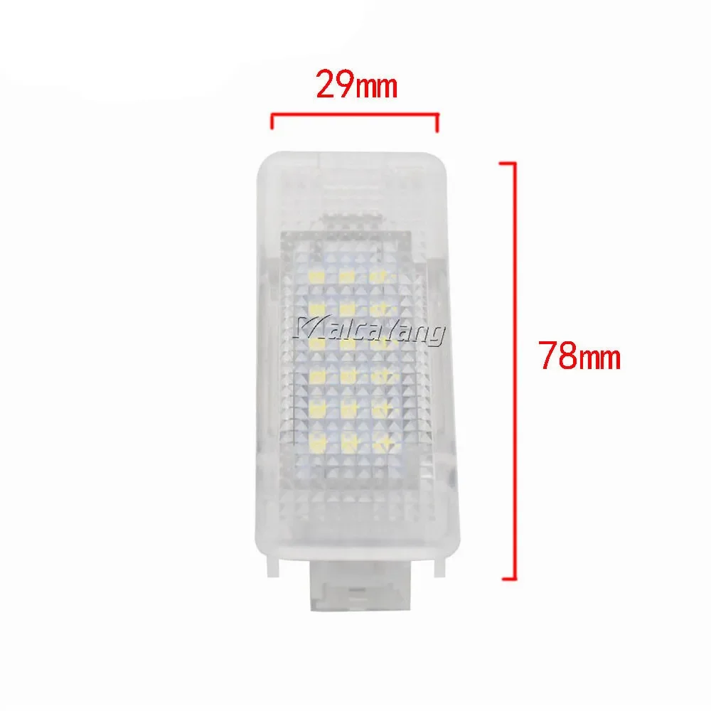 1 paio di luci interne per vano piedi di cortesia a LED senza errori per BMW e39 e53 X5 E52 Z8 lampada per auto
