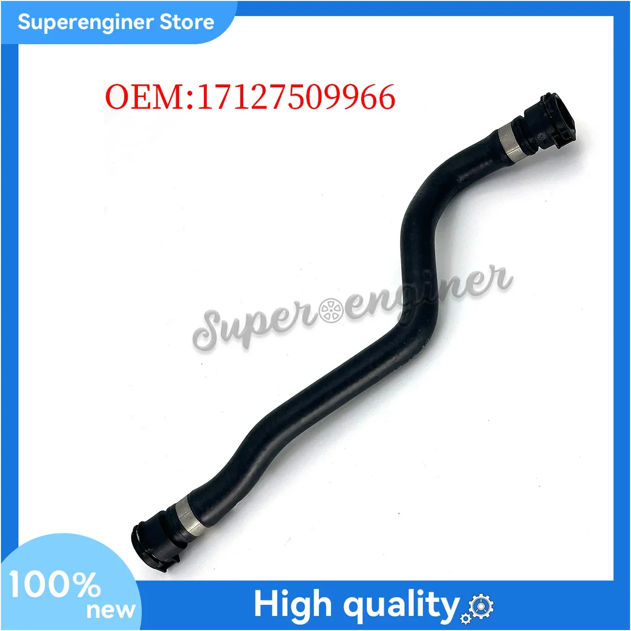 17127509966 Radiator Coolant Water Hose from Expansion Tank for BMW X5 X5 E53