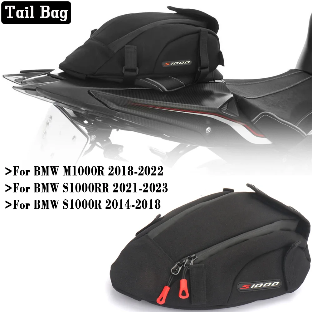 

New For BMW S1000RR S1000R M1000RR M1000R Motorcycle Rear Seat Package Bag Storage Bag Sports Saddle Bag Tool Bag
