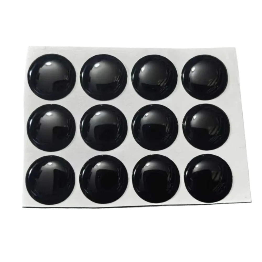 For Xhorse KEYDIY Replacement Resin Epoxy 14MM Round Car Key Shell Remote Fob Cover Case Smart Card Sticker Logo Emblem Symbol