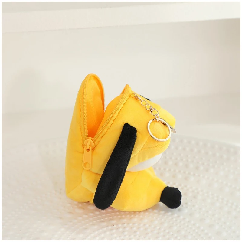Disney Pluto Plush Toy Cute Cartoon Coin Purse Headphone Bag Pendant Children's Birthday Christmas Gift