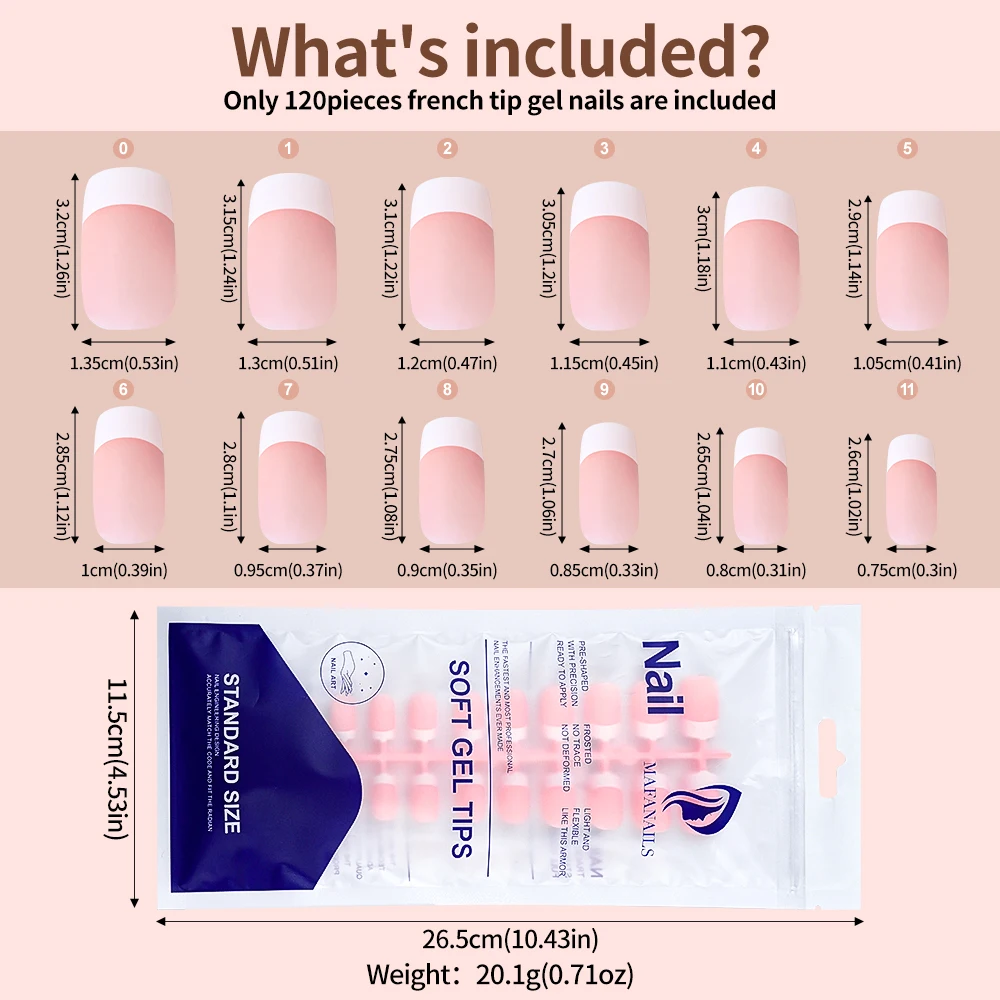 120/150 قطعة الفرنسية ماتي قصيرة مربع الأظافر وهمية 6-3.2 سنتيمتر الأبيض حافة عارية الصحافة على الأظافر غطاء كامل الفرنسية مربع عيد الميلاد مسمار نصائح