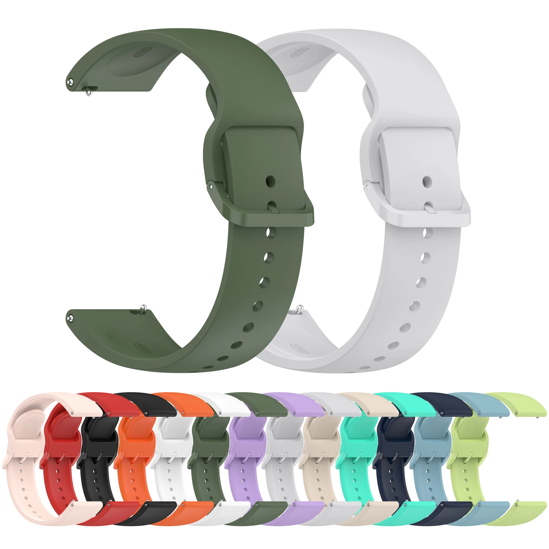 22Mm Silicone Watch… - image