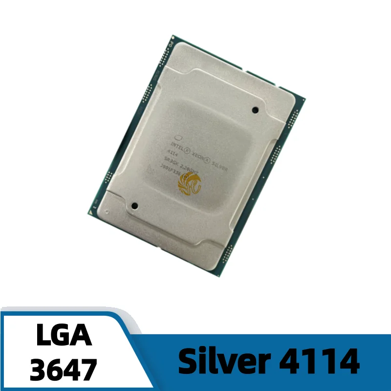 

Процессор Intel Xeon SILVER 4114, 2,2 ГГц, SR3GK, 13,75 МБ кэш-памяти, 10 ядер, 20 потоков, 85 Вт, LGA364 Silver4114