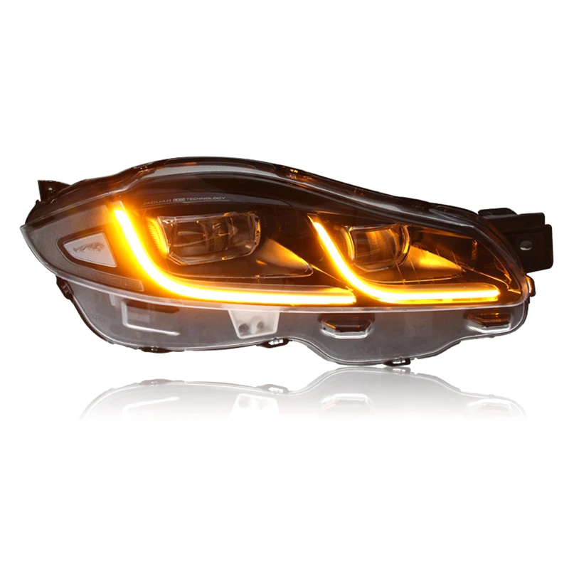 

LED Headlamp with Projector Lens DRL Plastic Auto Accessory for Jaguar XJL XJ XF XE 2011-2015 2018 Headlights for 2012-2014