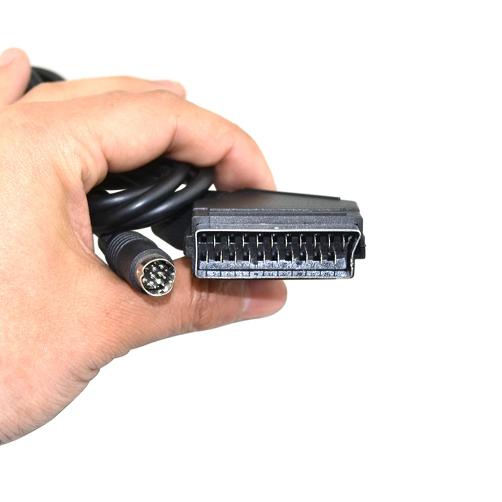 1.8M High Quality For Sega Saturn SS  Broom Head Thread Black