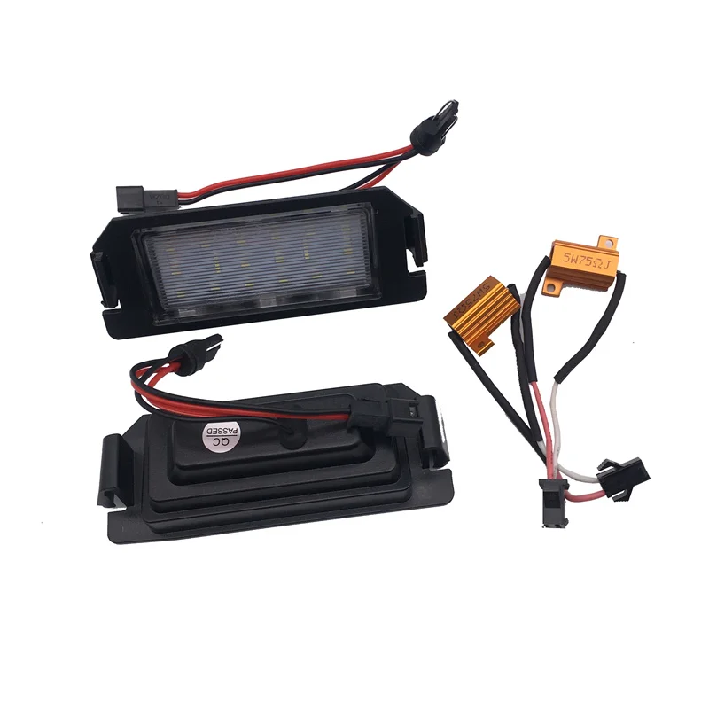 2Pcs Led Number Lic… - image