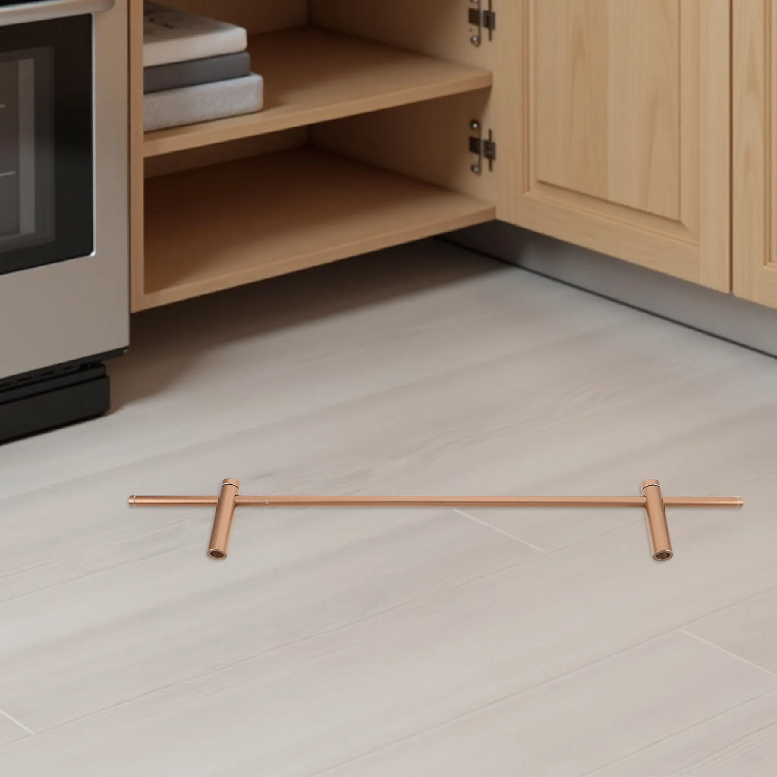 Gallery Rails for Shelves 8Mm Metal Floating Shelf Guardrail Kitchen Wine Cabinet Storage Bar Shelf Safety Rail Display