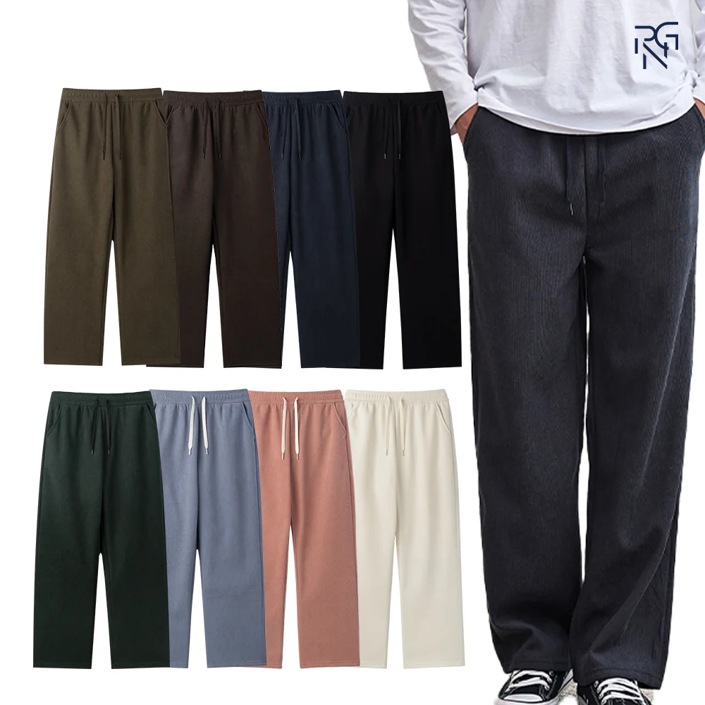 Paragona Pantalones de pana con forro polar unisex Pantalones anchos de pana 8 colores 3 tamaños