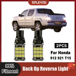 A Pair LED Reverse Back Up Light New Upgrade Design HID White For Honda Ridgeline 2006-2014 2007 2008 2009 2010 2011 2012 2013
